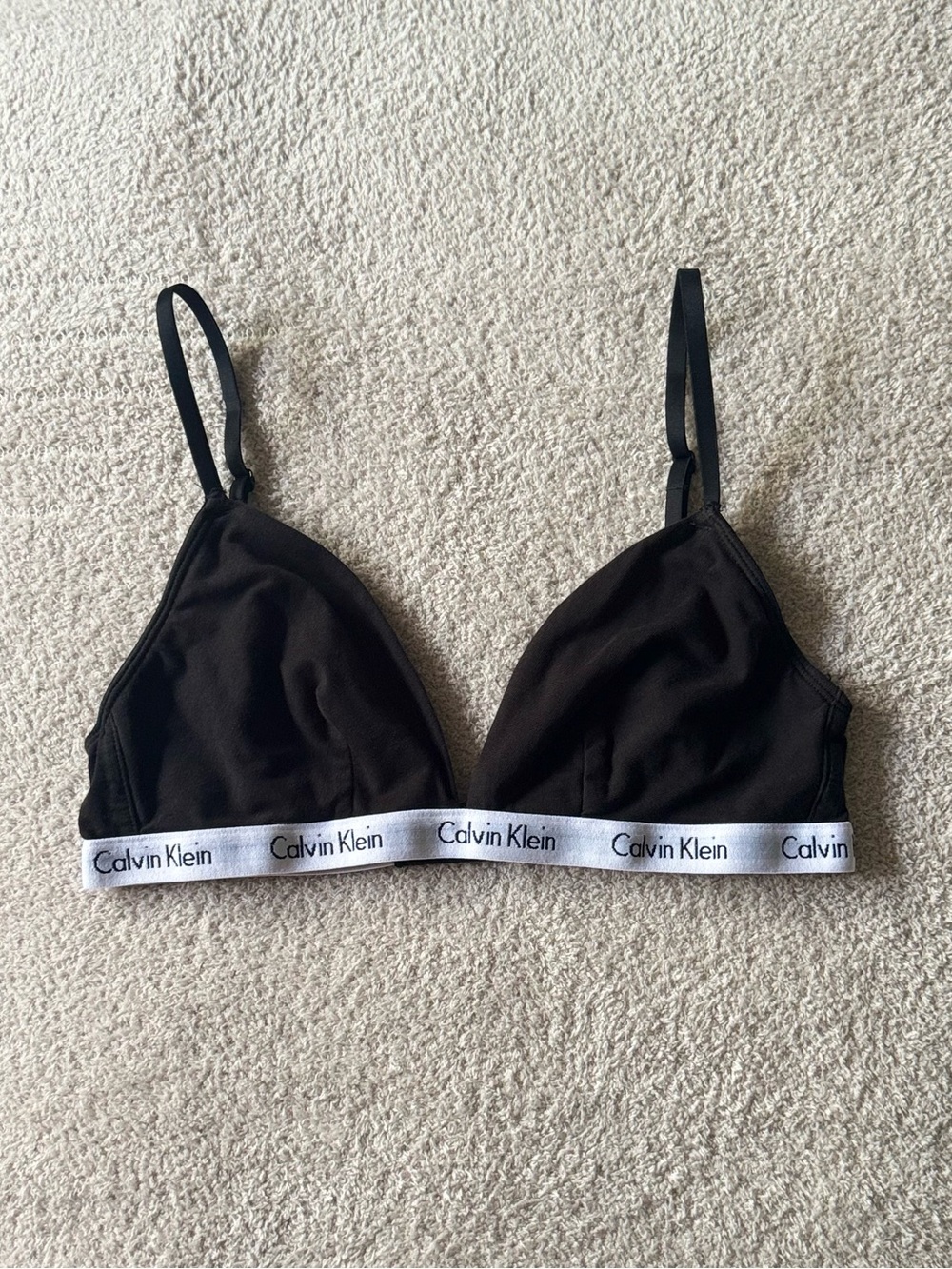 Black Calvin Klein Bralette !